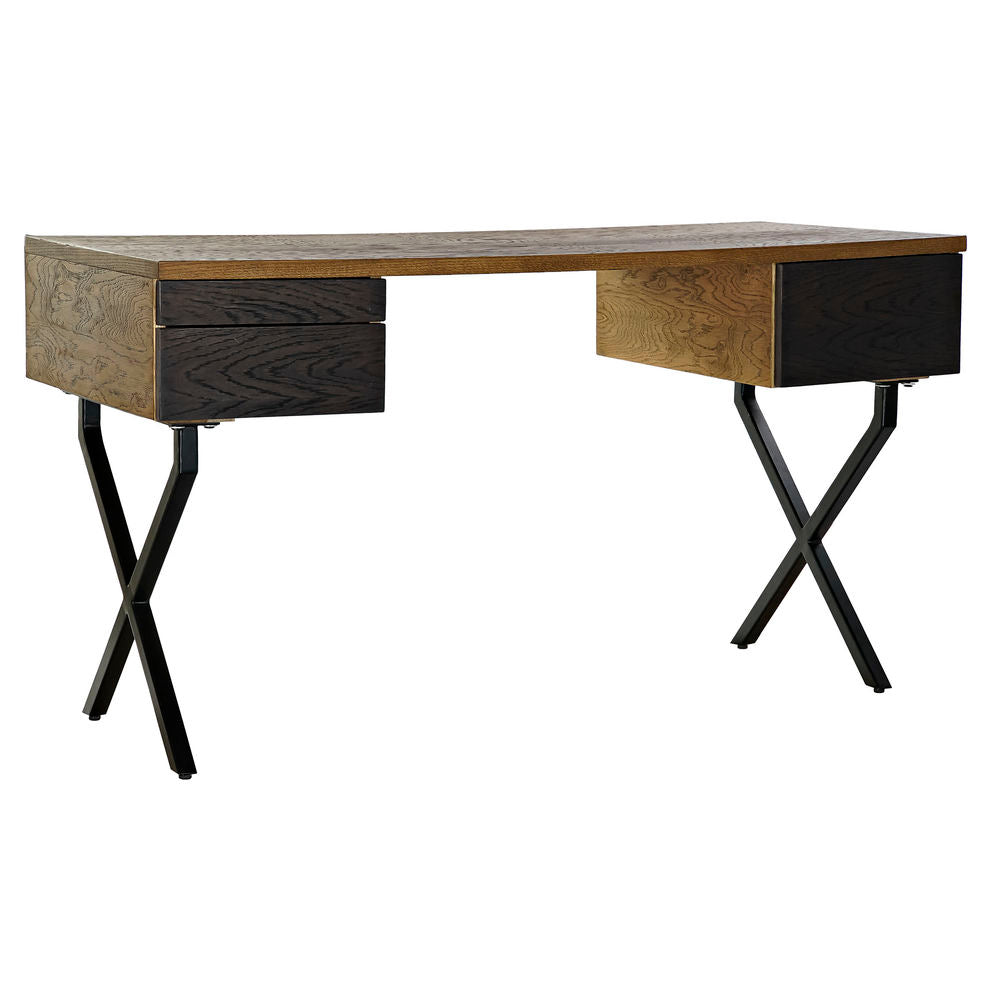Mørkebrunt Skrivebord - DKD Home Decor