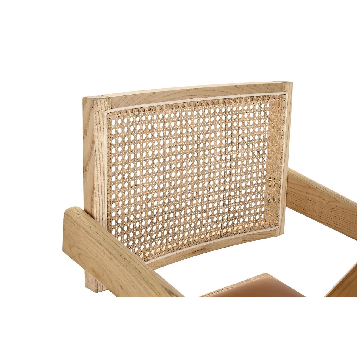 Træstol med Armlæn - DKD Home Decor