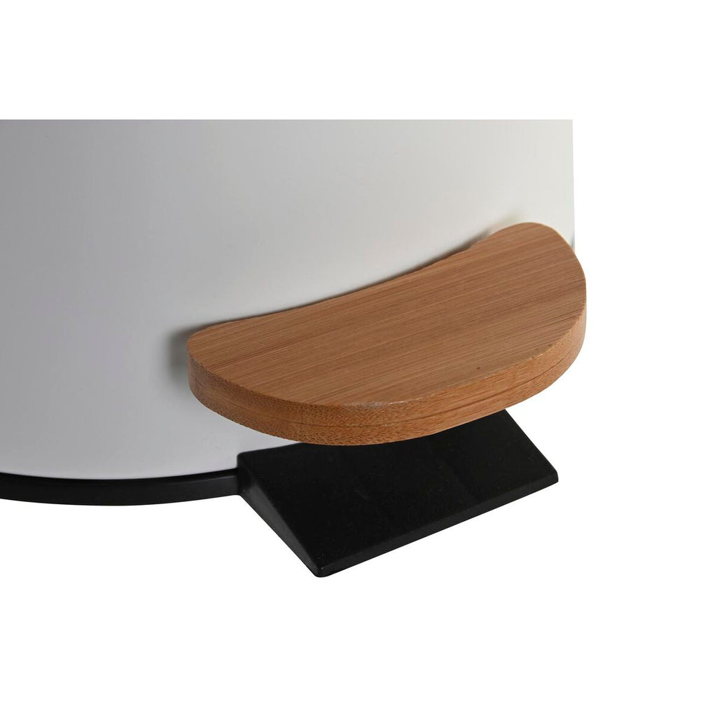 Skraldespand af Bambus og Metal - DKD Home Decor