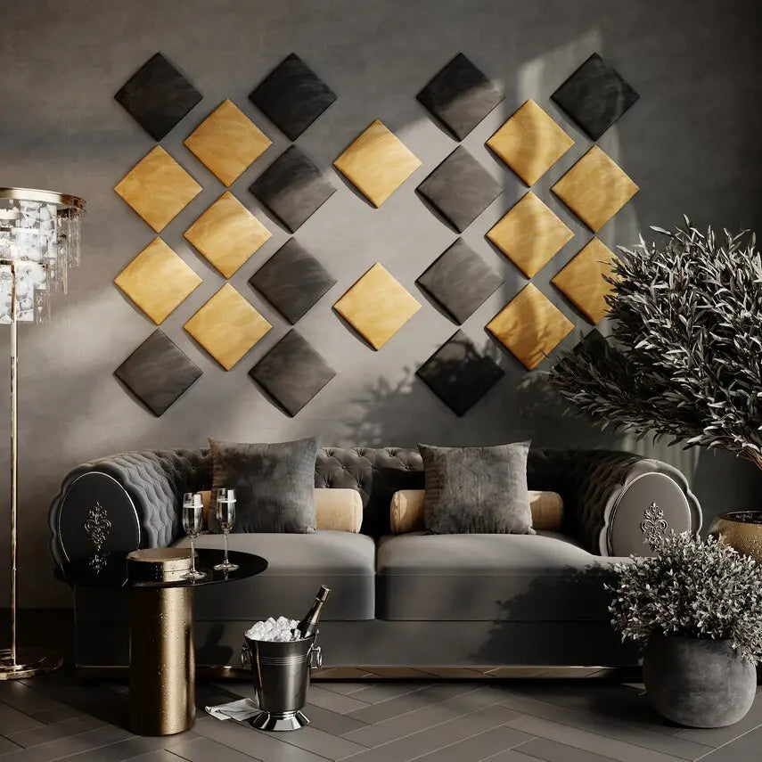 Vægpaneler i Fløjl