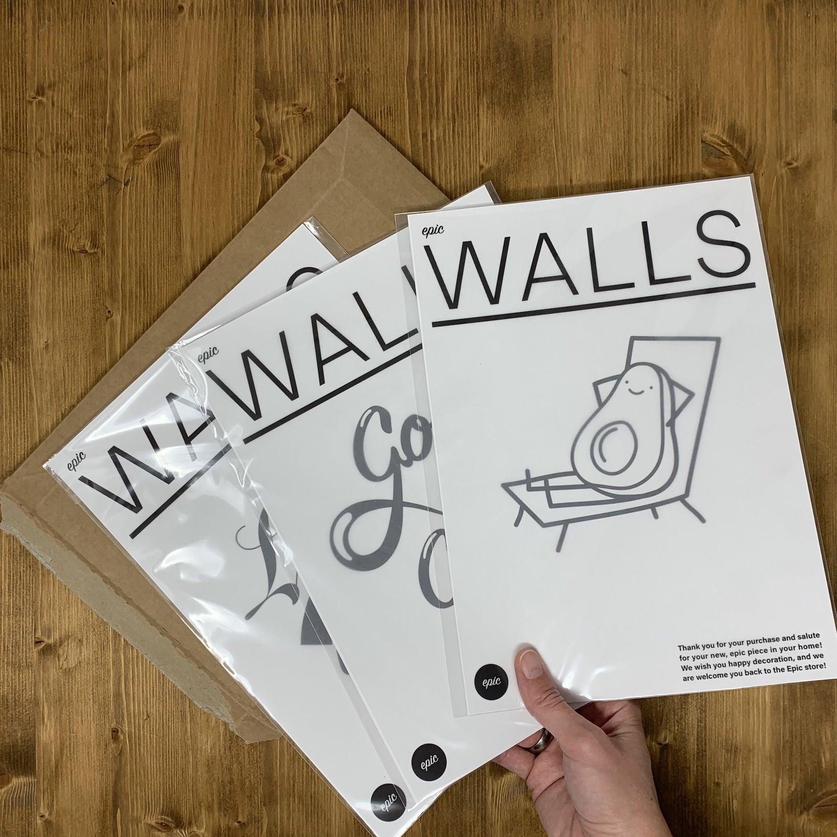 Minimalistisk Vægdekoration - King